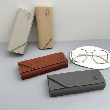 seoul show首爾秀 全鐵橫紋皮質硬殼防壓墨鏡老花近視太陽眼鏡盒