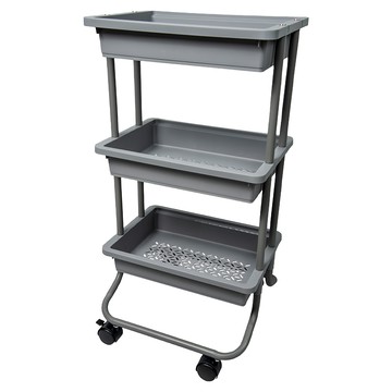 SHUTER 樹德 悠活手推車 需DIY HC-3H 425 x 390 x 825mm  灰色  3層