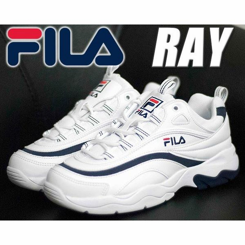 FILA RAY white-navy fila fs1sia1163x-wnv フィラ レイ スニーカー