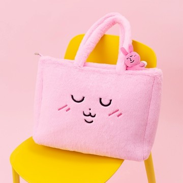 【粉紅兔子】毛絨包