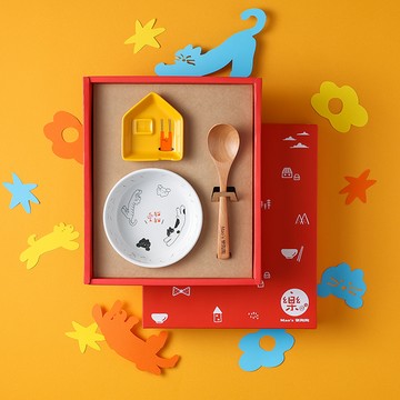 【Mao's樂陶陶】有愛的日子 貓狗獨享禮盒組 | Minghan H.插畫家聯名 | 公益計畫 | 寵物 | 生日 | 入厝禮物