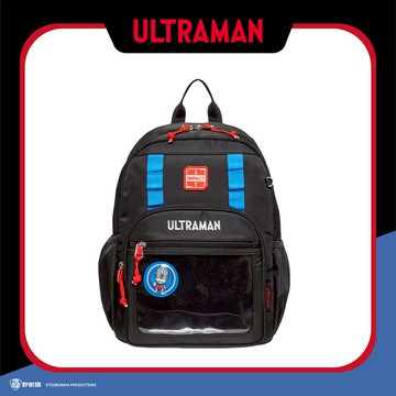 【IMPACT】怡寶 | Ultraman超人力霸王徽章後背包 (大)#黑色 IMQUT003BK (IMKS)