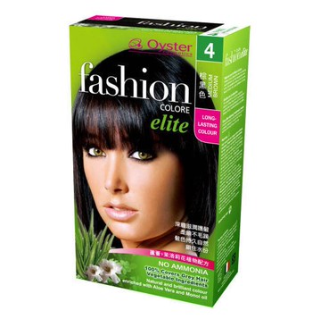 Oyster 歐絲特植物性染髮劑（含蘆薈＆茉洛莉花油讓您染髮＋護髮）４號棕黑色