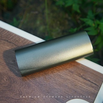 高級超輕鋁制抗壓近視眼鏡盒男金屬鋁合金便攜防壓超薄收納鏡盒女