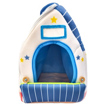 Usamomo 家家酒 一起去散步 狗狗小屋  藍色  1個