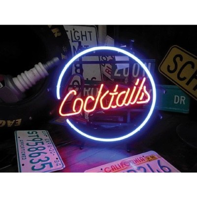 ネオンサイン カクテル COCKTAIL 2 BAR バー ネオン管 ネオン 