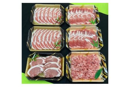 No.346 国産豚肉4種　約2kgセット