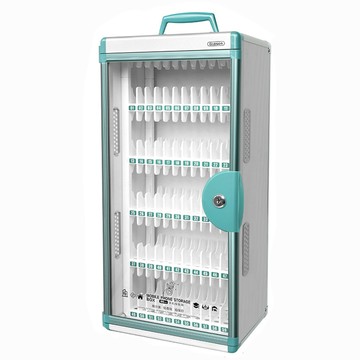 鑰匙/手機保管箱 【悅購】手機保管箱 60位手機存放箱 鋁合金手機保管箱 可壁掛 帶流通散熱 透明可視窗/鋁合金/會議/學校