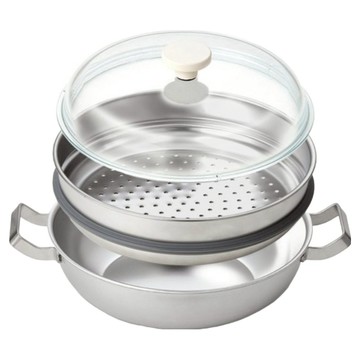 SILVERSTAR ooh 316 5層不鏽鋼蒸鍋  1個  30cm