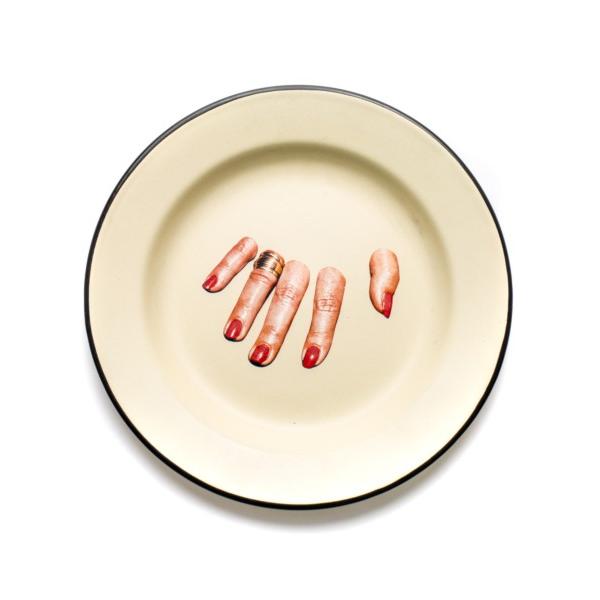 SELETTI セレッティ　お洒落なプレート　新品未使用 Amazon.co.jp: SELETTI (セレッティ) Hybridプレート