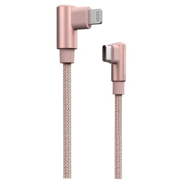 ONPRO USB-C-Lightning PD 30W 快充線 UC-MFICL120G  120cm  玫瑰金  1條