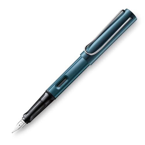 LAMY ラミー 万年筆 EF 極細字 アルスター ペトロール LD4PT-EF 両用式 限定 正規輸入品