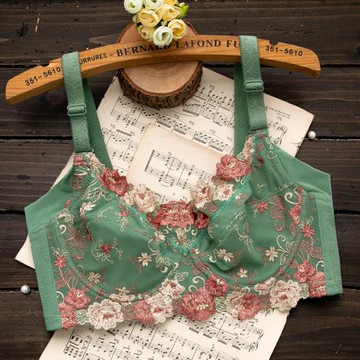 大碼內衣女薄款透氣全罩杯無海綿胸罩大胸顯小側收副乳調整型文胸