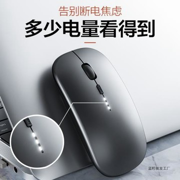 無線鼠標藍牙靜音無聲筆記本電腦可充電男女生適用于蘋果