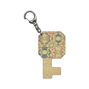 木質手機架鑰匙圈 花樣 客製化禮物 鑰匙包 手機支架 雷射雕刻