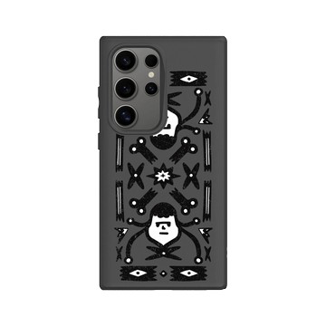 Galaxy S24 Ultra SolidSuit 黑 - Abei - Mask Fam圖騰