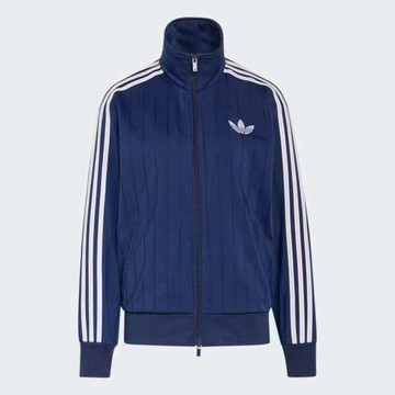 adidas Adidas 愛迪達 Fb Loose Tt KS9983 女 立領外套 運動外套 休閒穿搭 深藍