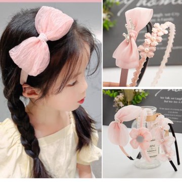 2025不傷發兒童發箍女童可愛嬰兒寶寶小女孩防滑帶齒碎發梳理頭箍