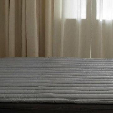 Maatila Washing Hotel系列 100支高密度純棉床墊  110 x 200cm  淺炭灰