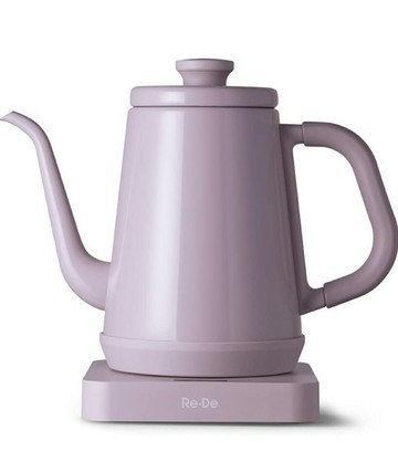 (免運) Re・De Kettle 時尚熱水壺 RD-K002MP 新色薰衣草 8段式溫控 泡麵 泡茶 汆燙食材 日本正規品代購