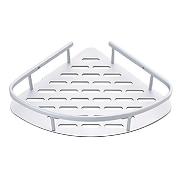 葉子小舖 浴室置物架 三角形標準款 鋁製  銀色  1個