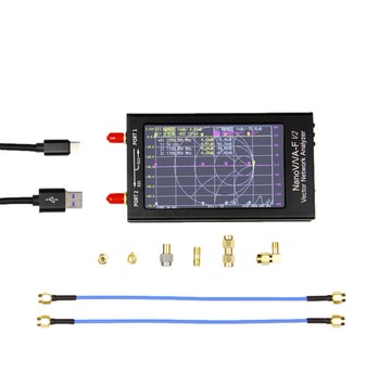 {可刷卡 打統編}NanoVNA-V2 F 50k-3G 矢量網絡分析儀4.3寸 HF VHF UHF天線分析儀