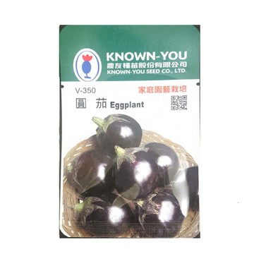 【向花緣】農友 圓茄 - 蔬菜種子