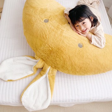 兔兔絨半圓靠背 少女心ins風床頭靠墊 萌寵長耳朵兔靠背 水晶絨大抱枕 房公主房臥室大靠背 大靠枕 可拆洗