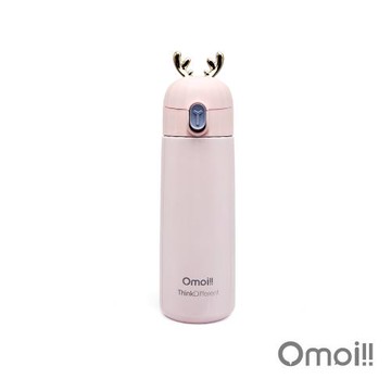 日本可愛麋鹿不鏽鋼保溫杯-勁