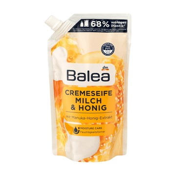 (預購) DM 連鎖藥妝店 蜂蜜牛奶液態肥皂 (補充包) 500ml (DM022)