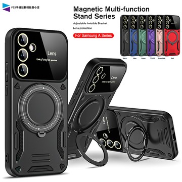 冰盾護甲支架Magsafe磁吸充電手機殼 OPPO Reno12 Reno11 Reno10 Pro 軍工防摔硬殼