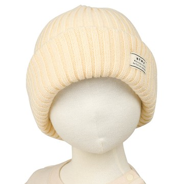 akachan honpo - 針織帽-象牙白色