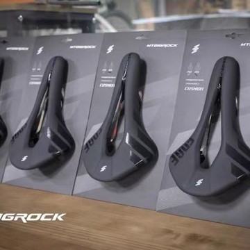 公司貨 可開票免運 Bigrock大石碳底坐墊超輕鉻鉬鋼公路車鋼弓中空舒適坐墊山地車