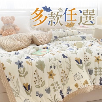 夢之語 韓版石墨烯針織豆豆絨被 發熱被 150x200cm (多款任選) 可水洗 毯被 (贈品第二件請於備註提供花色，未備註贈品者，兩件花色皆相同)(買1送1)