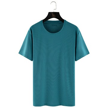 【巴黎精品】現貨+預購 T恤運動上衣跑步背心修身顯瘦休閒-排汗速乾運動涼爽冰絲圓領男上衣3色a1al26