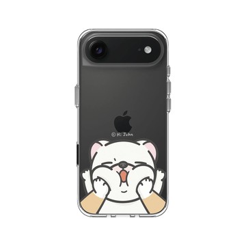 iPhone Air Clear Case（相機按鈕） 透明 - 嗨小強 Hi John - 擠小強