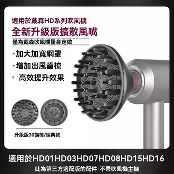 【當日出貨】烘罩風嘴 適配Dyson戴森吹風機 HD全系列風嘴風筒配件 擴散風嘴 烘乾罩 吹風機配件 吹風風嘴 擴散風嘴