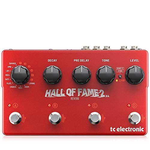 TC ELECTRONIC (ティーシーエレクトロニック) ギター用エフェクター リバーブ・ペダル HALL OF FAME X R