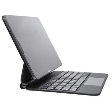 適用2025iPad11寸藍牙妙控鍵盤Air6 iPad10一體懸浮妙控鍵盤廠家