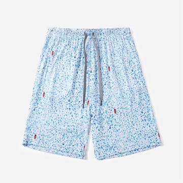 【Tani】男天絲印花休閒短褲29449P1453