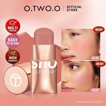 O.TWO.O  時尚美妝 腮紅膏 絲柔修容 提陞氣色 自然裸妝 腮紅棒 彩妝 D0DK