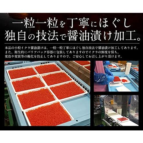 港ダイニングしおそう 鮭いくら醤油漬け 1パック (250g) 小粒 鮭 いくら イクラ さけ 魚卵 イクラ丼 軍艦巻き ご自宅用 ご家庭用 贈呈用