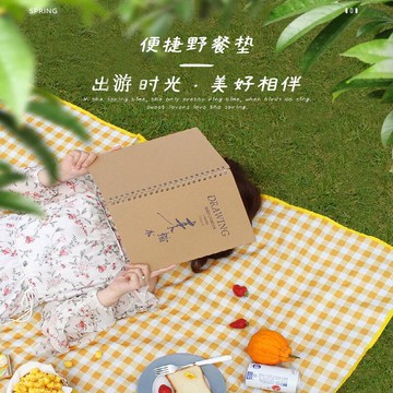 網紅戶外野餐墊防潮墊牛津布野營墊帳篷墊地墊便攜防水墊子野餐布