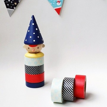 maste 2015 Xmas 小木偶和紙膠帶組 (MST-MKT114-NV)