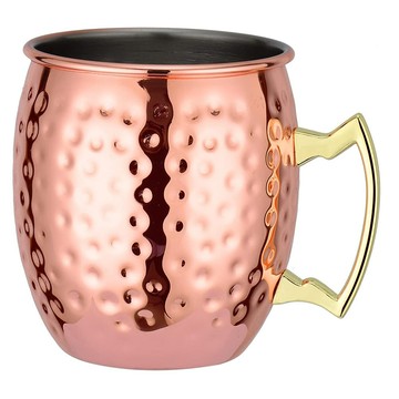 莫斯科錘點杯 510ml  玫瑰金  1盒