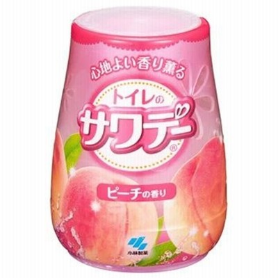 小林製薬 トイレ用 サワデー ピーチの香り [芳香 消臭剤] 140g