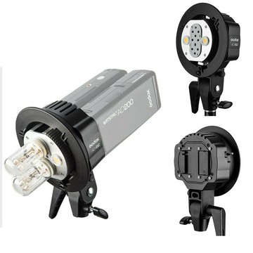 【EC數位】神牛 GODOX AD-B2 AD200專用S型雙燈支架 200W提升400W Bowens卡口