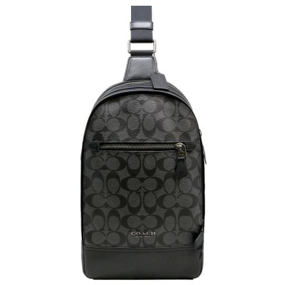 【P3倍】 コーチ ボディバッグ メンズ レザー COACH F37573