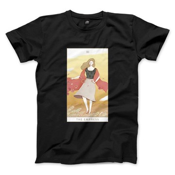 III | The Empress - 中性版T恤 - 黑