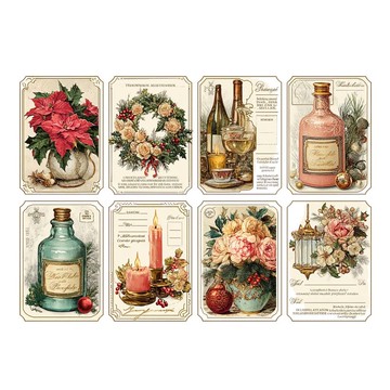 【10月新品3】20-104-0107 裁切紙・拼貼素材